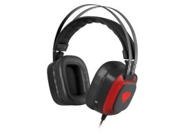 Słuchawki z mikrofonem Genesis Radon 720 Gaming Virtual 7.1 LED czarno-czerwone