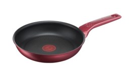 TEFAL | G2730422 | Daily Chef Pan | Frying | Diameter 24 cm | Suitable for induction hob | Fixed handle | Red