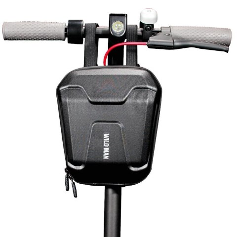 Etui/uchwyt na hulajnogę WILDMAN TS9 sakwa na ramę czarna/black