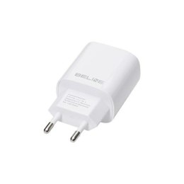 Beline Ład. siec. 1x USB-C + 1x USB 30W biała /white (only head) PD 3.0 + QC 3.0 BLN2CW30