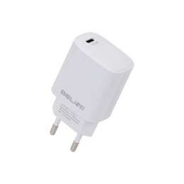 Beline Ład. siec. 1x USB-C 20W biała /white (only head) PD 3.0 BLNCW20