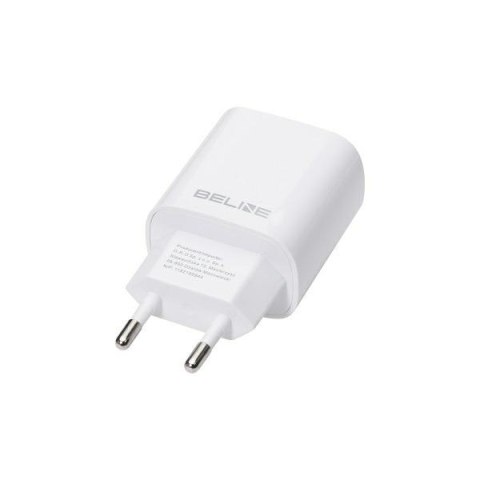 Beline Ład. siec. 1x USB-C 20W + kabel USB-C biała /white PD 3.0 BLNCW20C