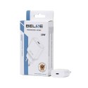 Beline Ład. siec. 1x USB-C 25W biała /white (only head) PD 3.0 BLNCW25