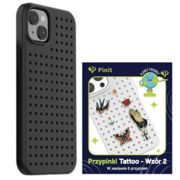 Zestaw Etui Pinit Dynamic + Tattoo Pin iPhone 14 6.1