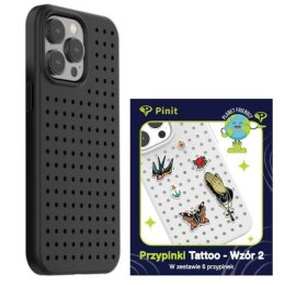 Zestaw Etui Pinit Dynamic + Tattoo Pin iPhone 14 Pro 6.1
