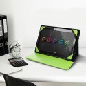 Etui Blun uniwersalne na tablet 12,4" UNT limonkowy/lime