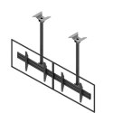 EDBAK | Ceiling mount | MBV2155-L | 50-57 "" | Maximum weight (capacity) 140 kg | Black