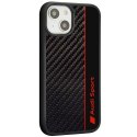 Audi Carbon Fiber Stripe iPhone 14 6.1" czarny/black hardcase AUS-TPUPCIP14-R8/D1-BK