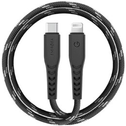 ENERGEA kabel Nyloflex USB-C - Lightning C94 MFI 1.5m czarny/black