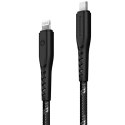 ENERGEA kabel Nyloflex USB-C - Lightning C94 MFI 3m czarny/black