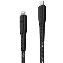 ENERGEA kabel Nyloflex USB-C - Lightning C94 MFI 3m czarny/black