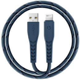 ENERGEA kabel Nyloflex USB - Lightning Charge and Sync C89 MFI 1.5m niebieski/blue