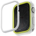 UNIQ etui Moduo Apple Watch Series 4/5/6/7/8/SE/SE2 40/41mm limonka-biały/lime-white