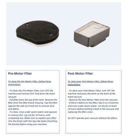 Bissell | Icon Washable Vacuum Filters | No ml | 1 szt.