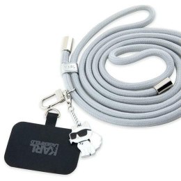 Karl Lagerfeld KLUCNMSCKIG Universal CBDY Cord pasek szary/grey