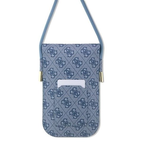 Guess Torebka GUOWBP4SNSB niebieski/blue 4G Metal Script Logo