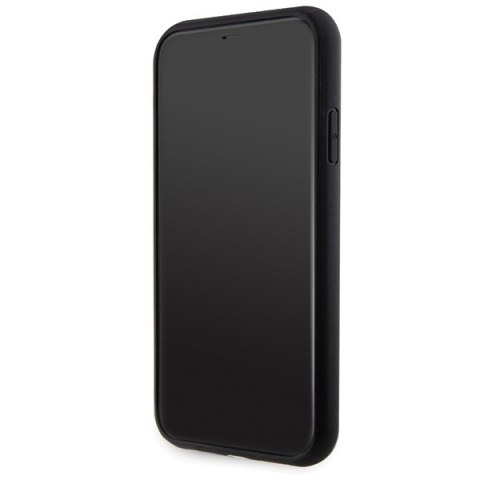 Guess GUHCN61HG4SGK iPhone 11 / Xr 6.1" czarny/black hardcase Glitter Script Big 4G