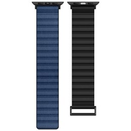 Beline pasek Apple Watch Magnetic Pro 38/40/41mm czarno/niebieski black/blue box
