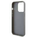 Guess GUHCP15LPSFDGSS iPhone 15 Pro 6.1" srebrny/silver hardcase Sequin Script Metal