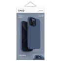UNIQ etui Lino Hue iPhone 15 Pro Max 6.7" Magclick Charging granatowy/navy blue