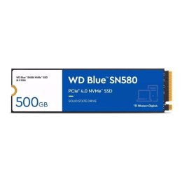 Dysk SSD WD Blue SN580 500GB M.2 2280 NVMe (4000/3600 MB/s) WDS500G3B0E