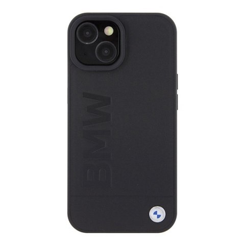 BMW BMHMP15SSLLBK iPhone 15 6.1" czarny/black Magsafe hardcase Signature Logo Imprint