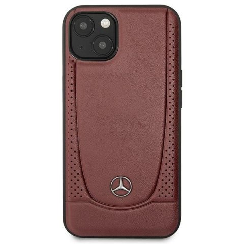 Mercedes MEHCP15SARMRE iPhone 15 6.1" czerwony/red hardcase Leather Urban Bengale