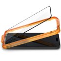 Spigen Alm Glass FC iPhone 15 6.1" 2 szt. szkło hartowane czarna ramka AGL06906