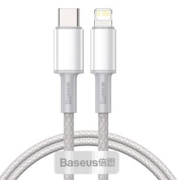 Kabel przewód USB-C / Typ-C - Lightning / iPhone 2m Baseus CATLGD-A02 z obsługą szybkiego ładowania 20W PD