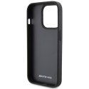 AMG AMHCP15LGSEBK iPhone 15 Pro 6.1" czarny/black hardcase Leather Debossed Lines