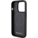 Mercedes MEHMP15L23RCMK iPhone 15 Pro 6.1" czarny/black hardcase Smooth Leather MagSafe