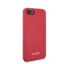 Guess GUHCI8LSGLRE iPhone 7/8/SE 2020 / SE 2022 red/czerwony hard case Silicone