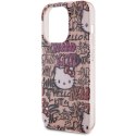 Hello Kitty HKHCP13XHDGPTP iPhone 13 Pro Max 6.7" różowy/pink hardcase IML Tags Graffiti