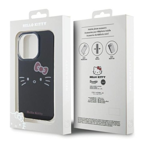Hello Kitty HKHCP13XHKHLK iPhone 13 Pro Max 6.7" czarny/black hardcase IML Kitty Face