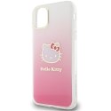 Hello Kitty HKHCN61HDGKEP iPhone 11 / Xr 6.1" różowy/pink hardcase IML Gradient Electrop Kitty Head
