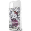 Hello Kitty HKHCN61HDGPHT iPhone 11 / Xr 6.1" biały/white hardcase IML Kitty On Bricks Graffiti