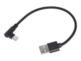 Gembird | Kabel USB-C | Męski | 4-pinowy USB Typ A | Męski | 24-pinowy USB-C | Czarny | 20 cm