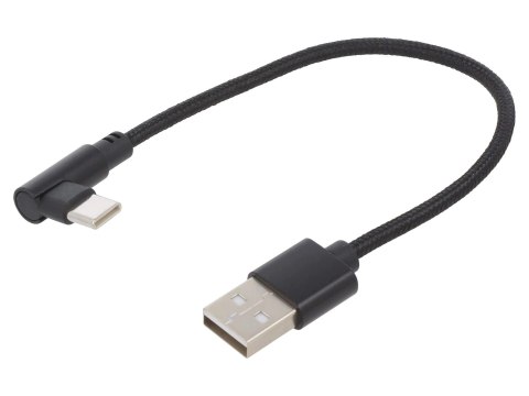 Gembird | Kabel USB-C | Męski | 4-pinowy USB Typ A | Męski | 24-pinowy USB-C | Czarny | 20 cm