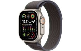 Watch Ultra 2 GPS + Cellular, 49mm Koperta z tytanu z opaską Trail w kolorze niebieskim/czarnym - M/L