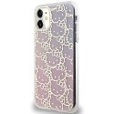 Hello Kitty HKHCN61HCHPEP iPhone 11 / Xr 6.1" różowy/pink hardcase IML Gradient Electrop Crowded Kitty Head