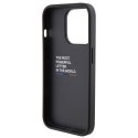 BMW BMHCP15LGSPCCK iPhone 15 Pro 6.1" czarny/black hardcase Grip Stand Smooth & Carbon