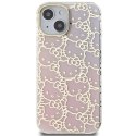 Hello Kitty HKHCP15SHCHPEP iPhone 15 6.1" różowy/pink hardcase IML Gradient Electrop Crowded Kitty Head