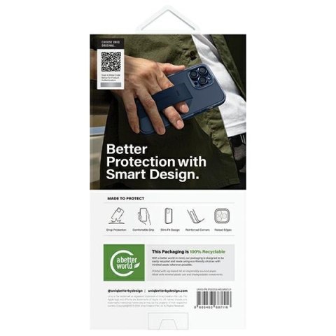 UNIQ etui Heldro Mag iPhone 15 Pro 6.1" Magclick Charging przeźroczysty/lucent clear