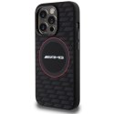 AMG AMHMP15L23SMRK iPhone 15 Pro 6.1" czarny/black hardcase Silicone Carbon Pattern MagSafe