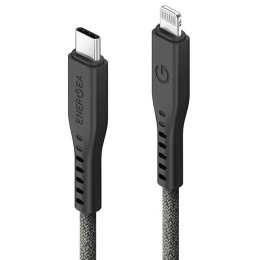ENERGEA kabel Flow USB-C - Lightning C94 MFI 1.5m czarny/black 60W 3A PD Fast Charge