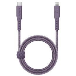ENERGEA kabel Flow USB-C - Lightning C94 MFI 1.5m fioletowy/purple 60W 3A PD Fast Charge