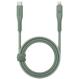 ENERGEA kabel Flow USB-C - Lightning C94 MFI 1.5m zielony/green 60W 3A PD Fast Charge