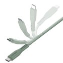 ENERGEA kabel Flow USB-C - Lightning C94 MFI 1.5m zielony/green 60W 3A PD Fast Charge