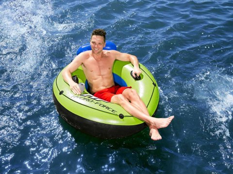 Duże dmuchane koło z oparciem o średnicy 119 cm Bestway 43108