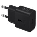 Ład. siec. Samsung EP-T2510XB 25W Fast Charge + kabel USB-C/USB-C czarny/black